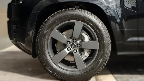5x 20” OEM Range Rover Defender Wheels w/ Goodyear Wrangler Tyres