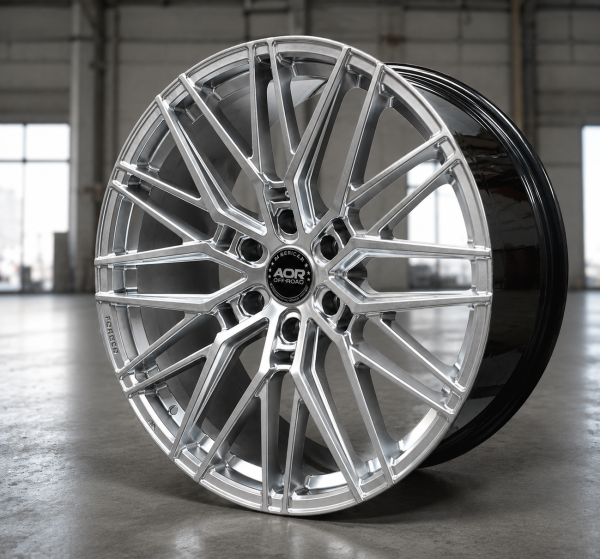 22 inch Hyper Silver 6/139 Forged Mag Alloy Wheels to fit Bakkies