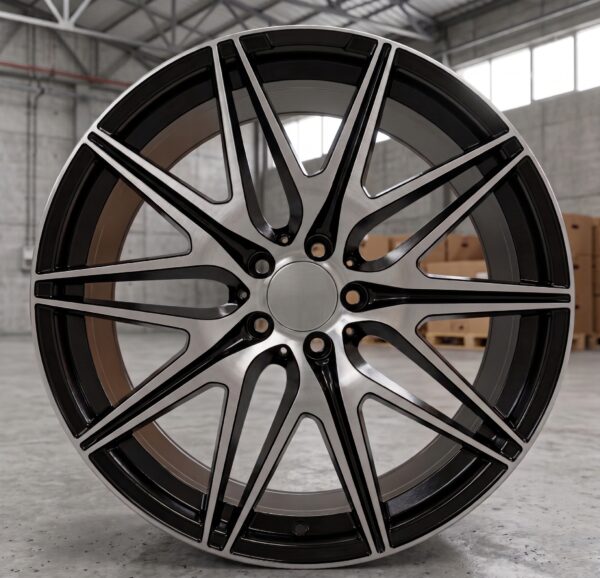 19 inch black and machined Mercedes Vito Viano V-Class wheel